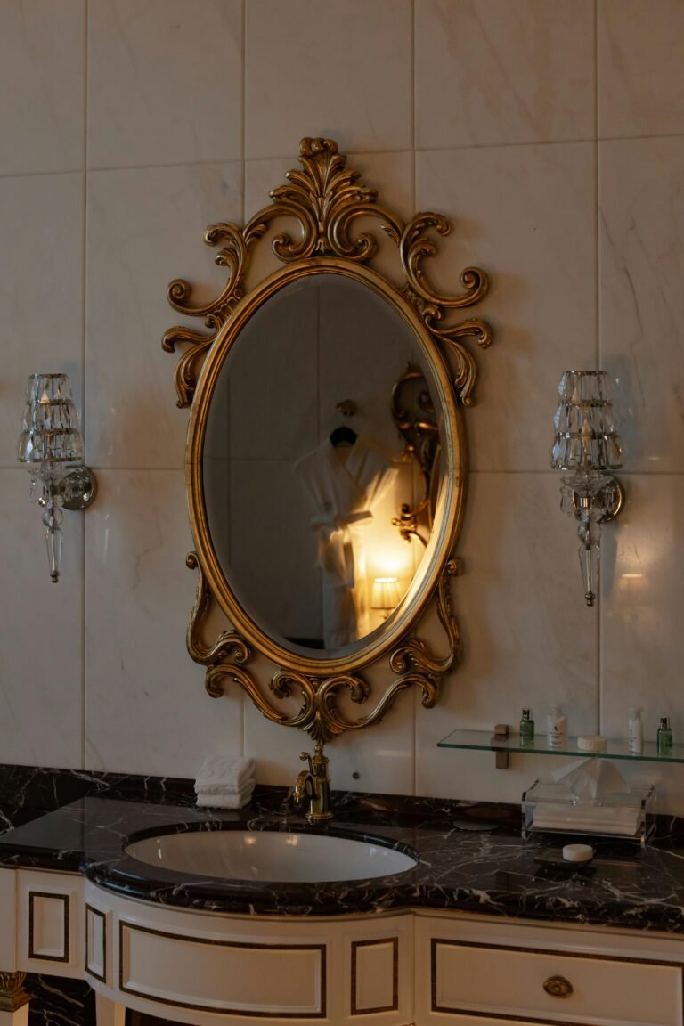 bathroom-mirror-golden